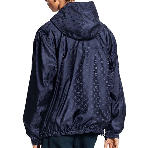 lv windbreaker black|louis vuitton monogram reversible windbreaker.